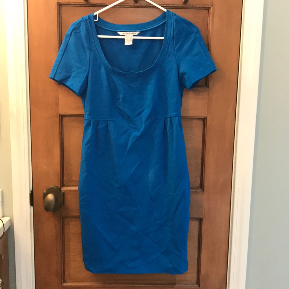 Diane Von Furstenberg Short Sleeve Mini Dress